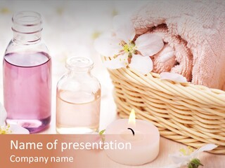 Aromatic Alternative Basket PowerPoint Template