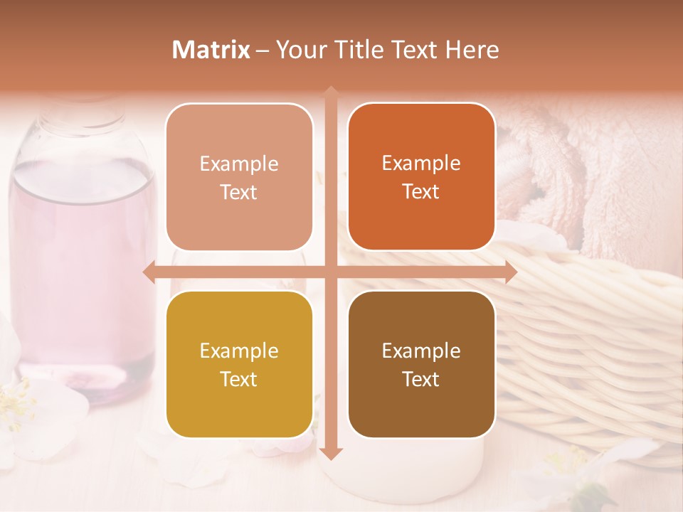 Aromatic Alternative Basket PowerPoint Template