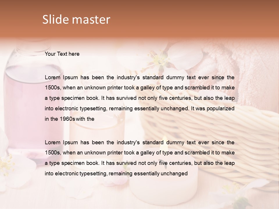 Aromatic Alternative Basket PowerPoint Template