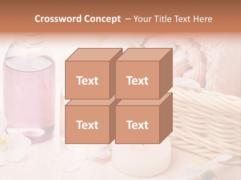 Aromatic Alternative Basket PowerPoint Template