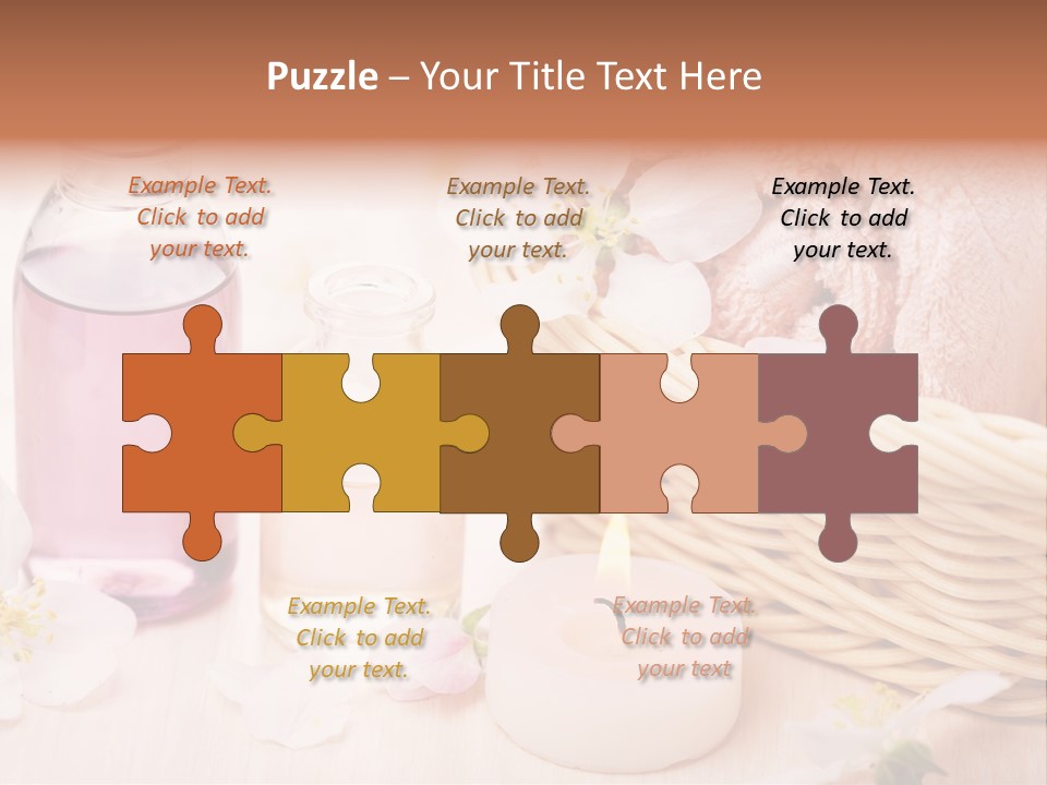 Aromatic Alternative Basket PowerPoint Template