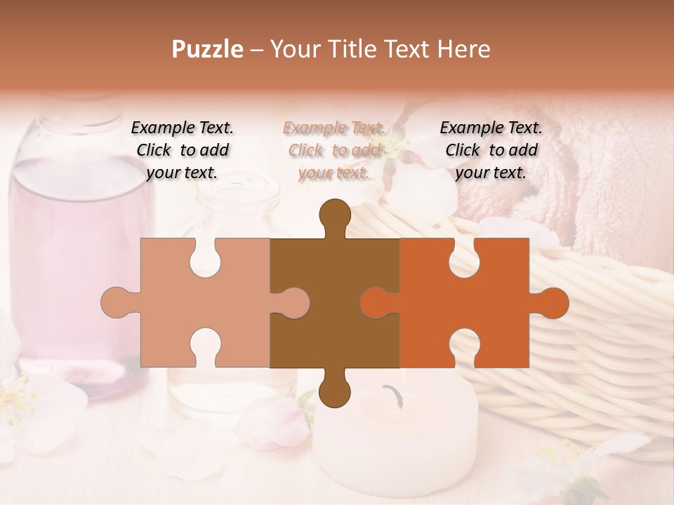 Aromatic Alternative Basket PowerPoint Template