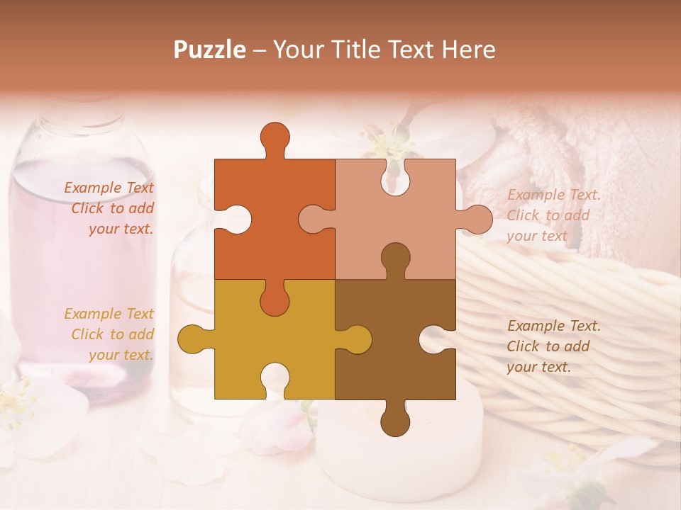 Aromatic Alternative Basket PowerPoint Template