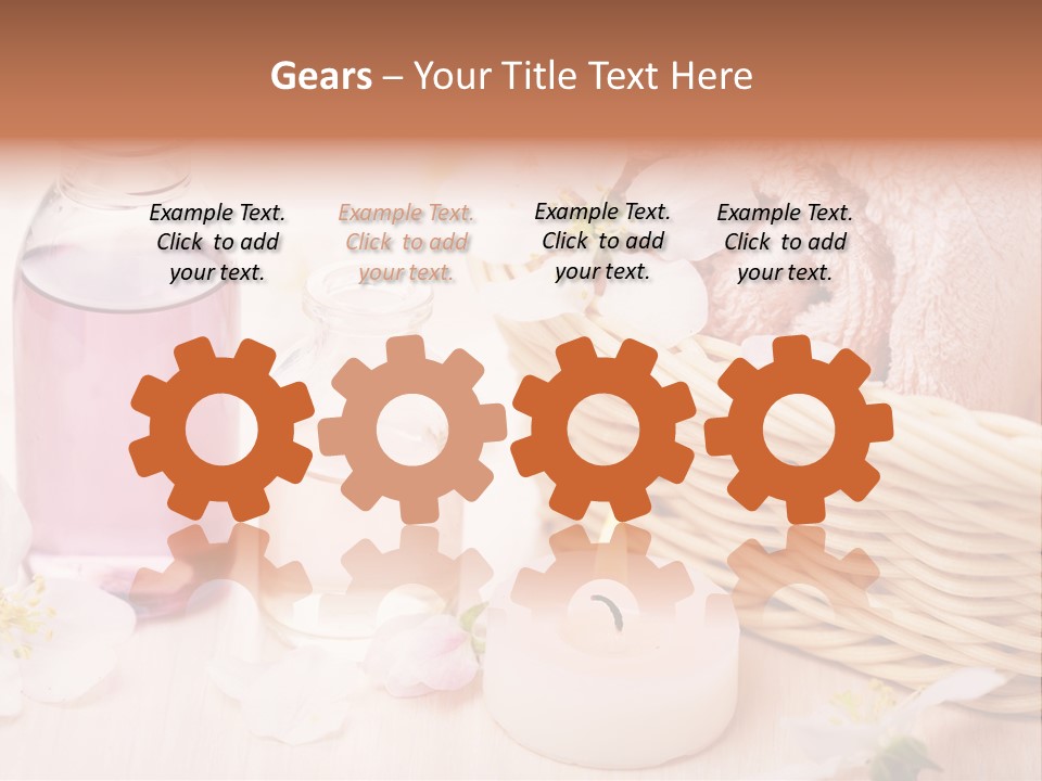 Aromatic Alternative Basket PowerPoint Template