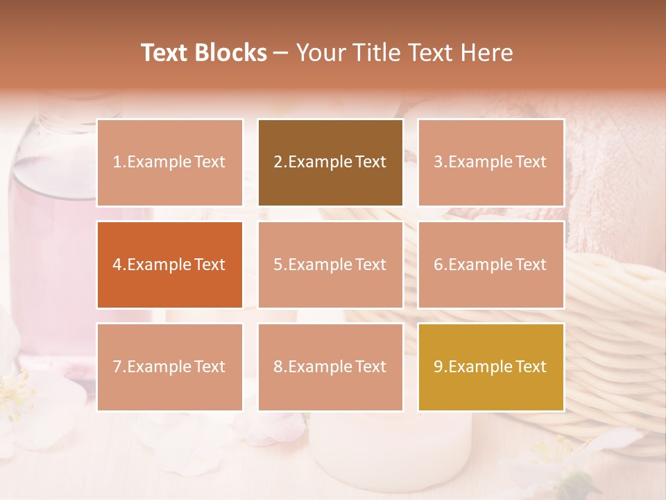 Aromatic Alternative Basket PowerPoint Template