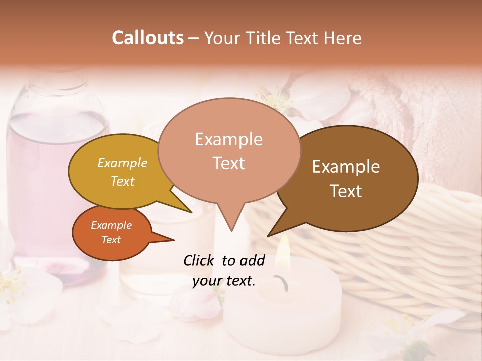 Aromatic Alternative Basket PowerPoint Template