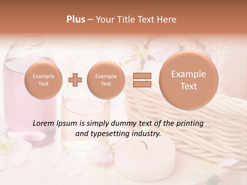 Aromatic Alternative Basket PowerPoint Template