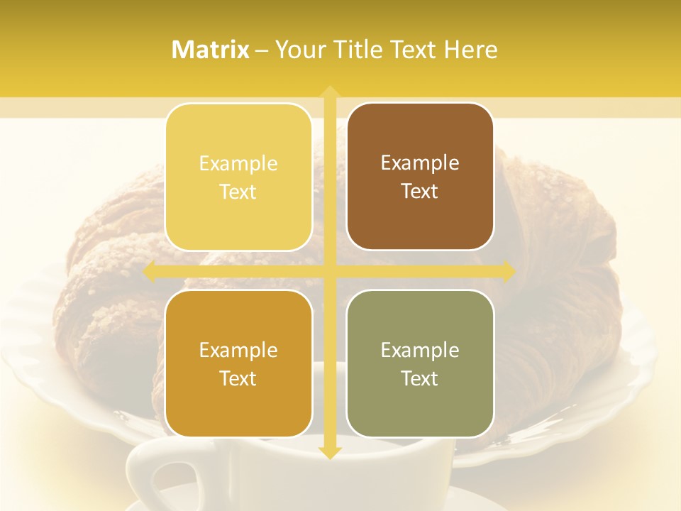 Coffee Bar Aroma PowerPoint Template