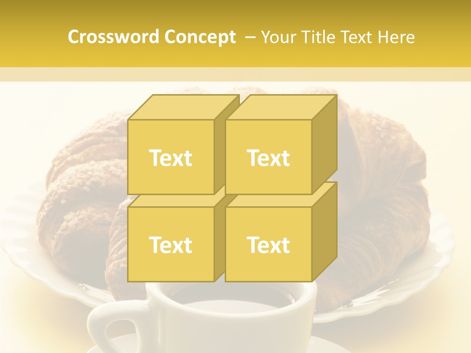 Coffee Bar Aroma PowerPoint Template