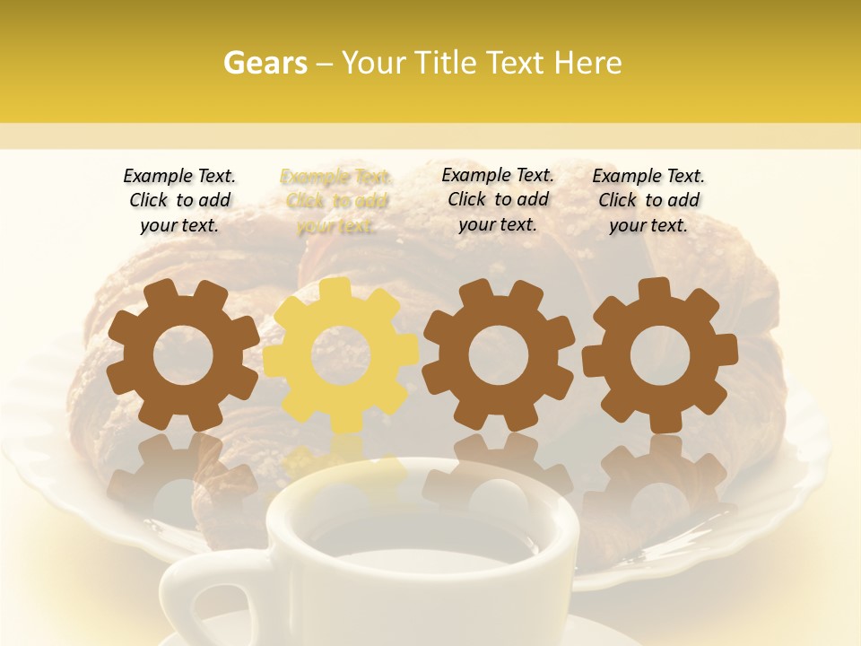 Coffee Bar Aroma PowerPoint Template