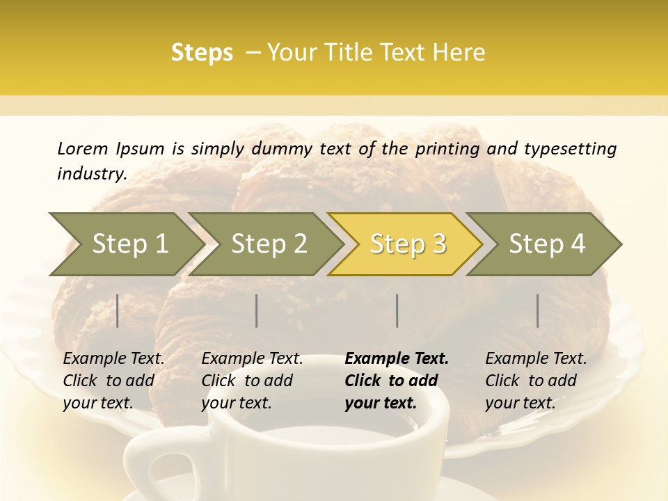 Coffee Bar Aroma PowerPoint Template