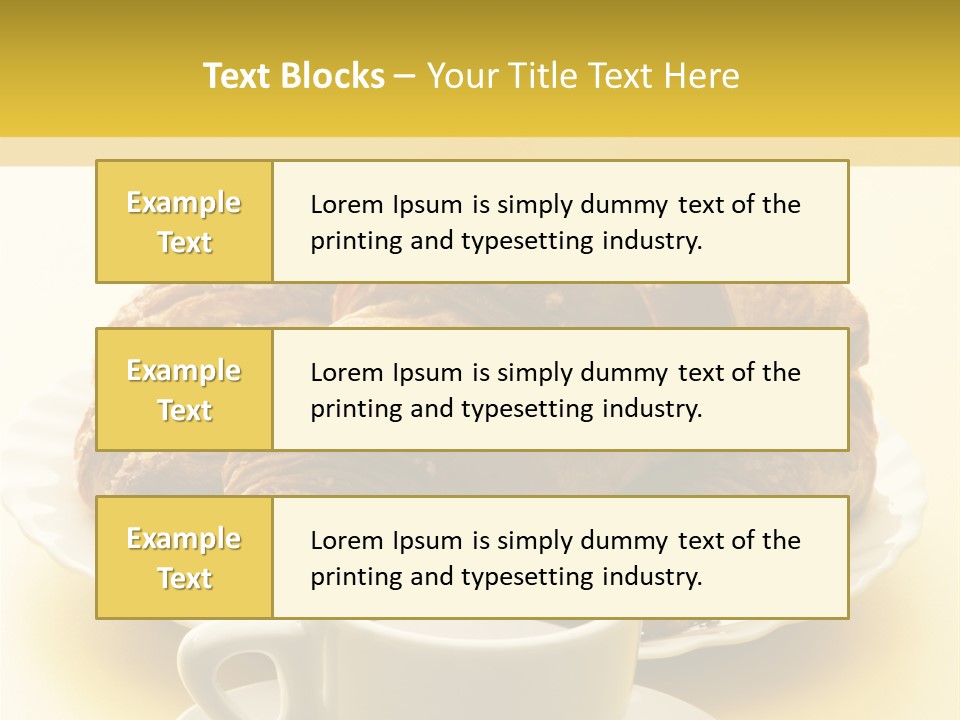 Coffee Bar Aroma PowerPoint Template