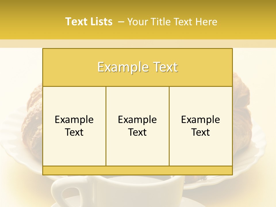 Coffee Bar Aroma PowerPoint Template
