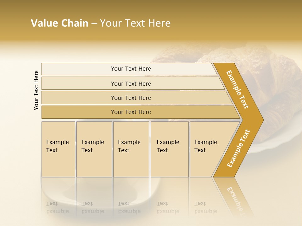Aromatic Croissants Wake Up PowerPoint Template