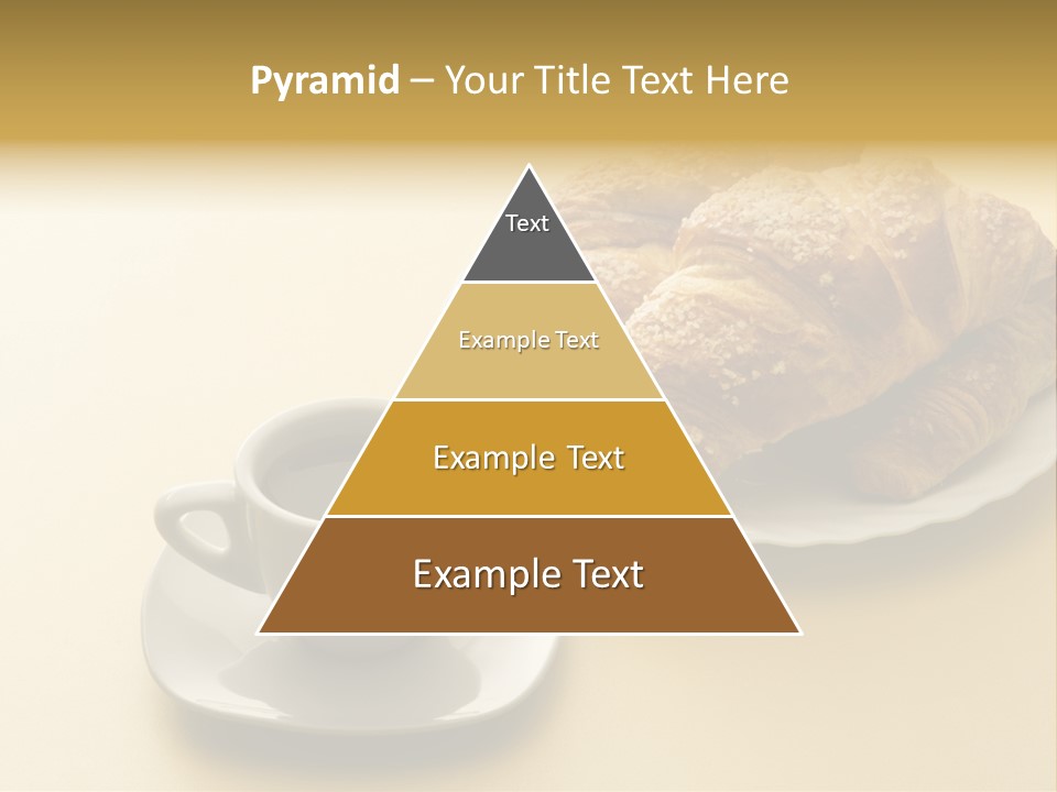 Aromatic Croissants Wake Up PowerPoint Template