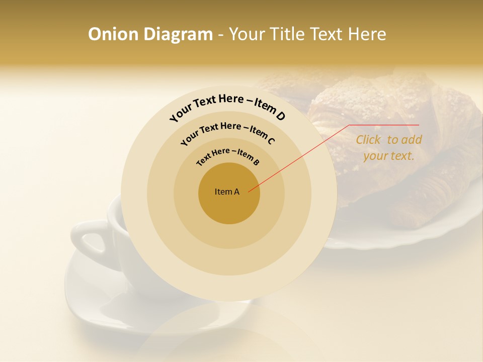 Aromatic Croissants Wake Up PowerPoint Template