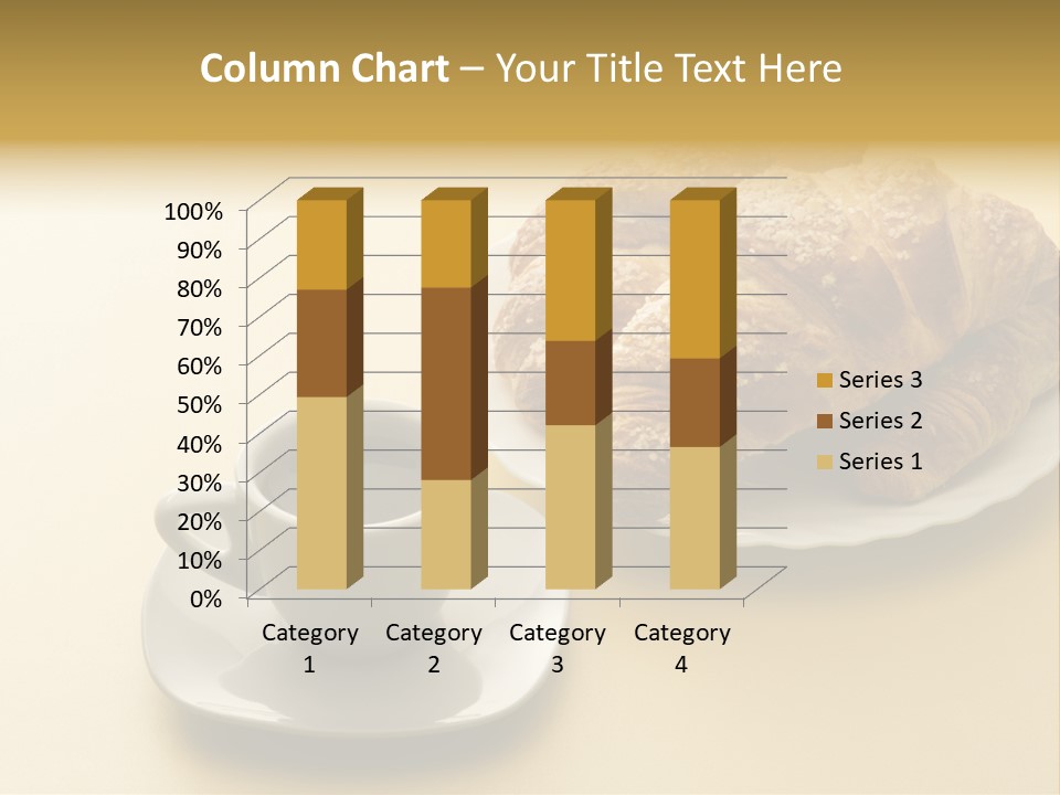 Aromatic Croissants Wake Up PowerPoint Template