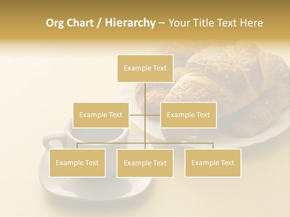 Aromatic Croissants Wake Up PowerPoint Template