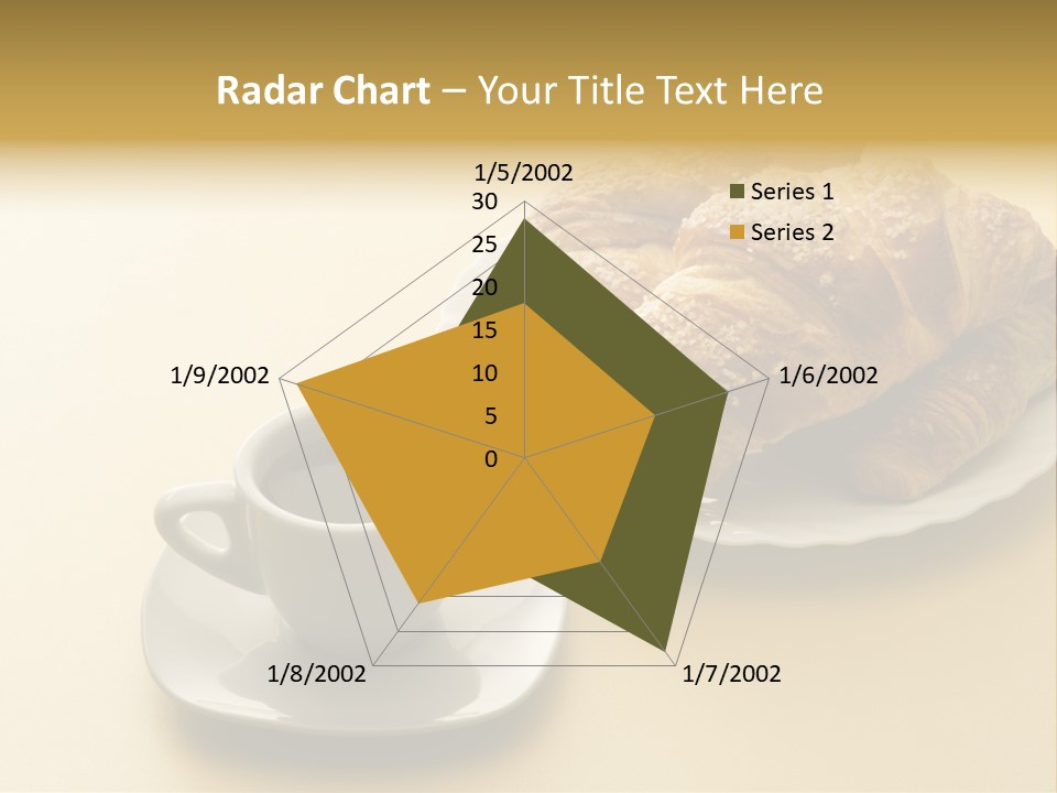 Aromatic Croissants Wake Up PowerPoint Template