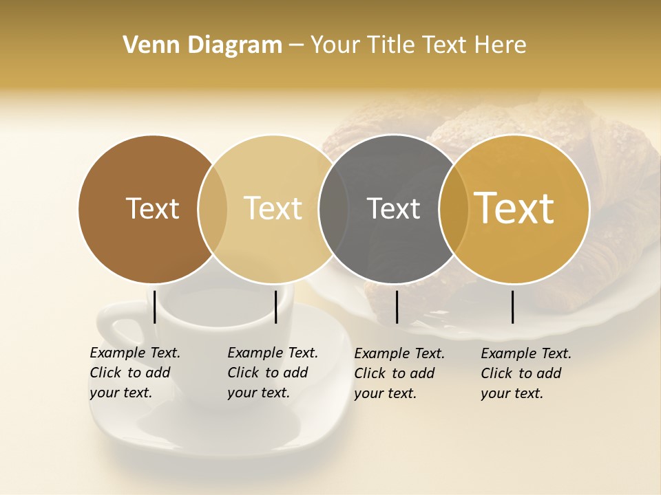 Aromatic Croissants Wake Up PowerPoint Template
