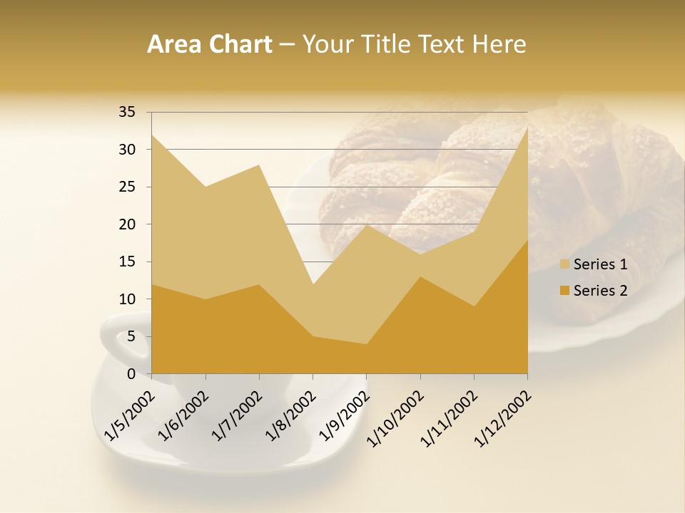 Aromatic Croissants Wake Up PowerPoint Template