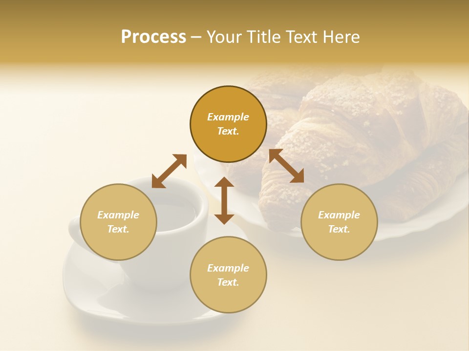 Aromatic Croissants Wake Up PowerPoint Template