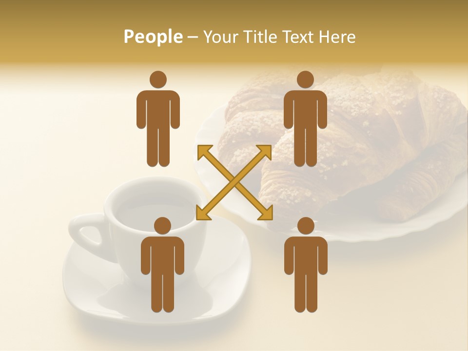 Aromatic Croissants Wake Up PowerPoint Template