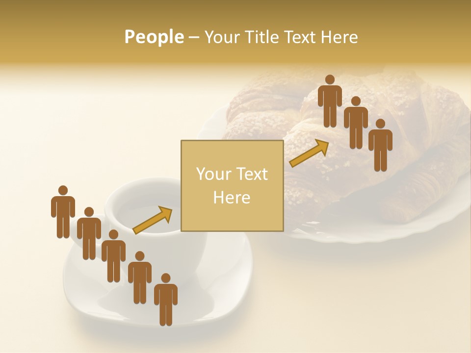 Aromatic Croissants Wake Up PowerPoint Template