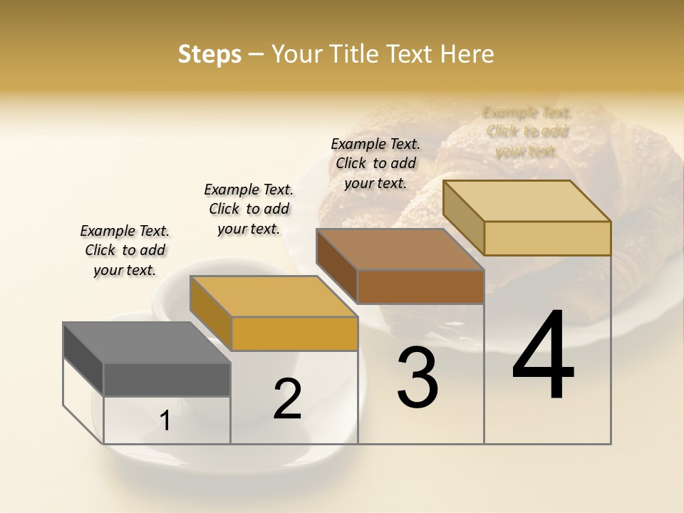 Aromatic Croissants Wake Up PowerPoint Template