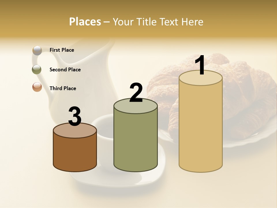 Breakfast Brioches Cup PowerPoint Template