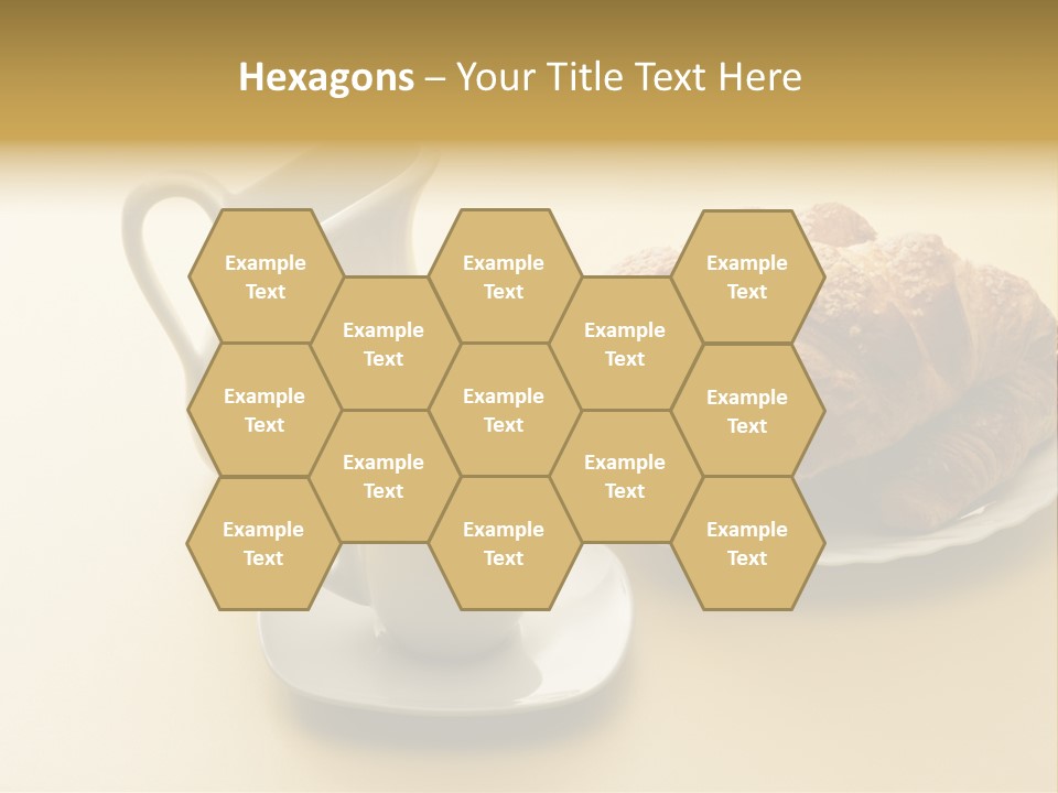 Breakfast Brioches Cup PowerPoint Template