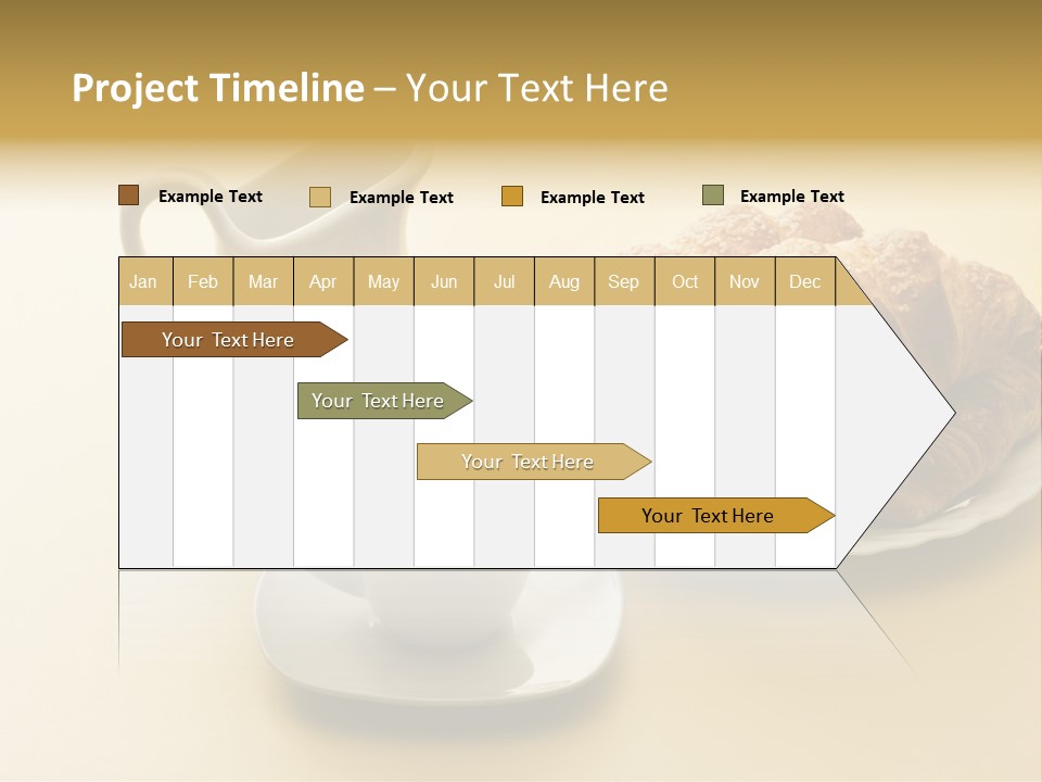 Breakfast Brioches Cup PowerPoint Template