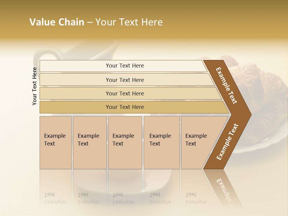 Breakfast Brioches Cup PowerPoint Template