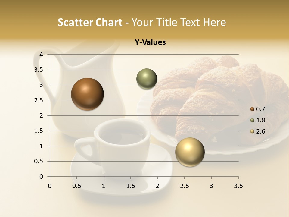 Breakfast Brioches Cup PowerPoint Template