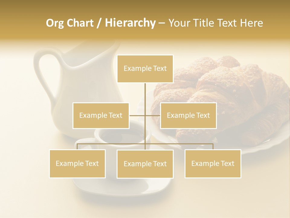 Breakfast Brioches Cup PowerPoint Template