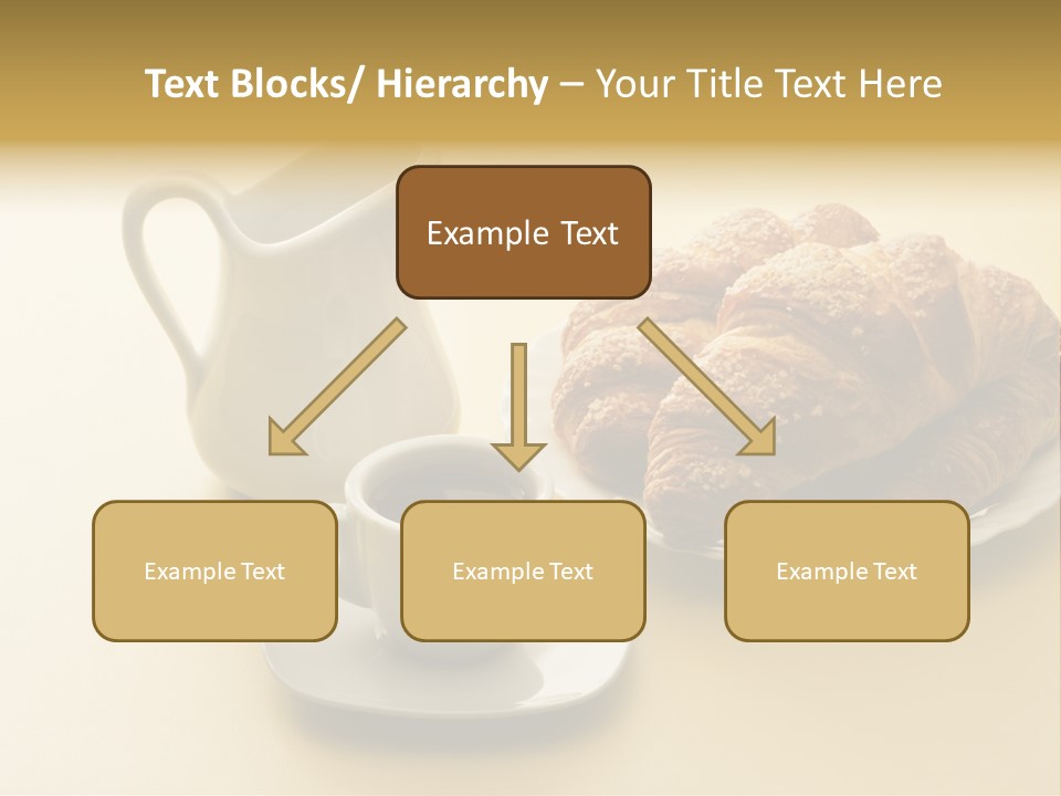 Breakfast Brioches Cup PowerPoint Template