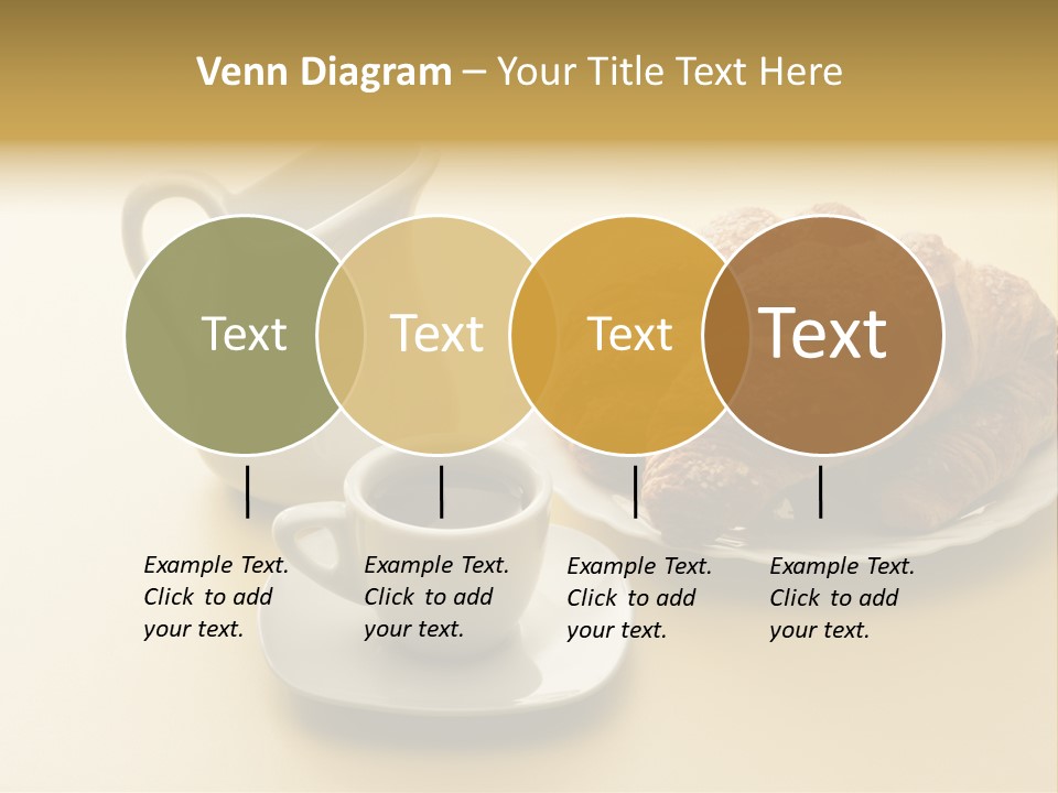 Breakfast Brioches Cup PowerPoint Template