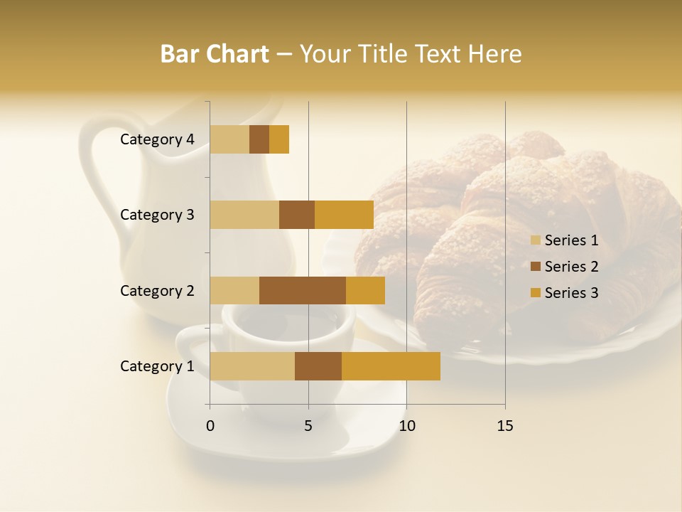 Breakfast Brioches Cup PowerPoint Template