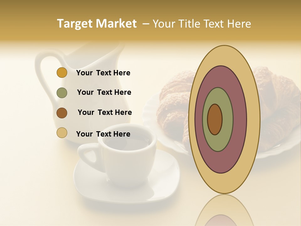 Breakfast Brioches Cup PowerPoint Template
