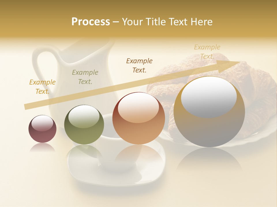 Breakfast Brioches Cup PowerPoint Template