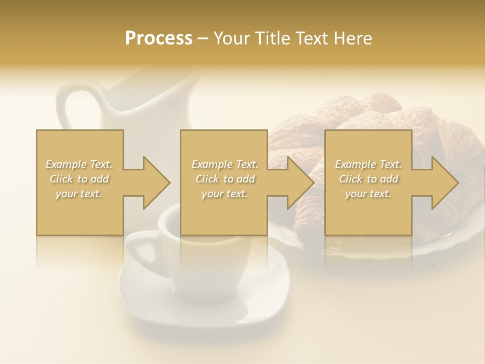 Breakfast Brioches Cup PowerPoint Template