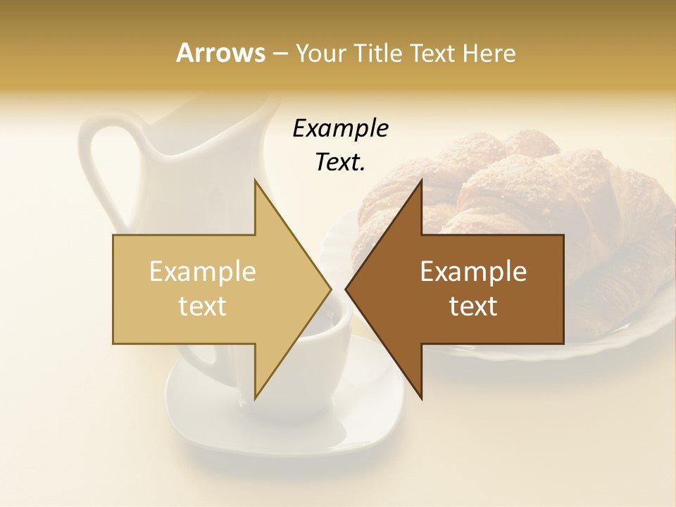 Breakfast Brioches Cup PowerPoint Template