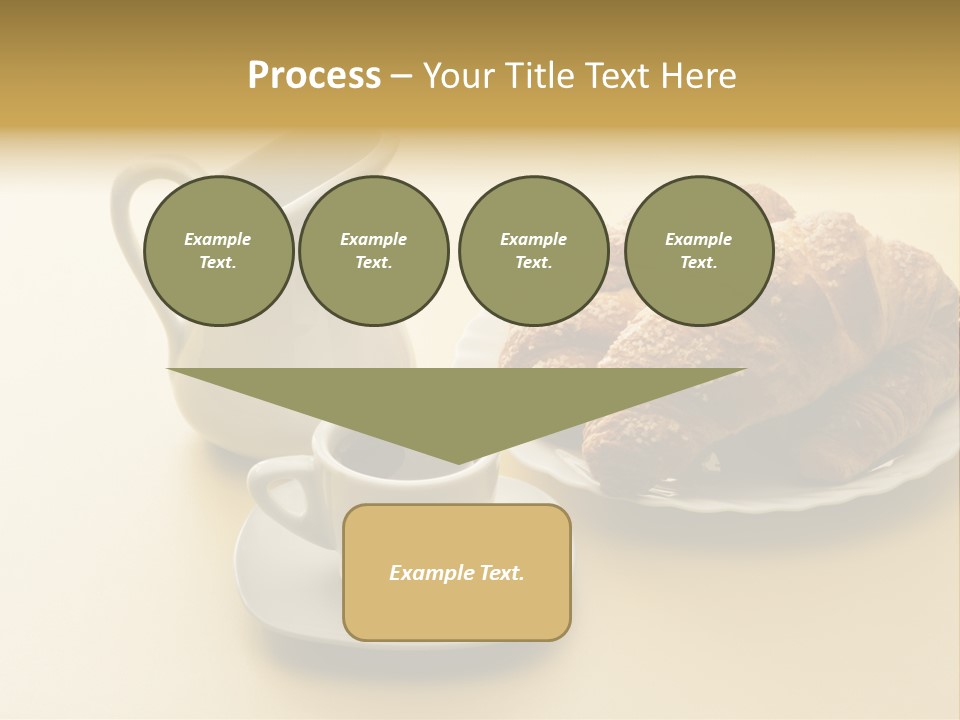 Breakfast Brioches Cup PowerPoint Template