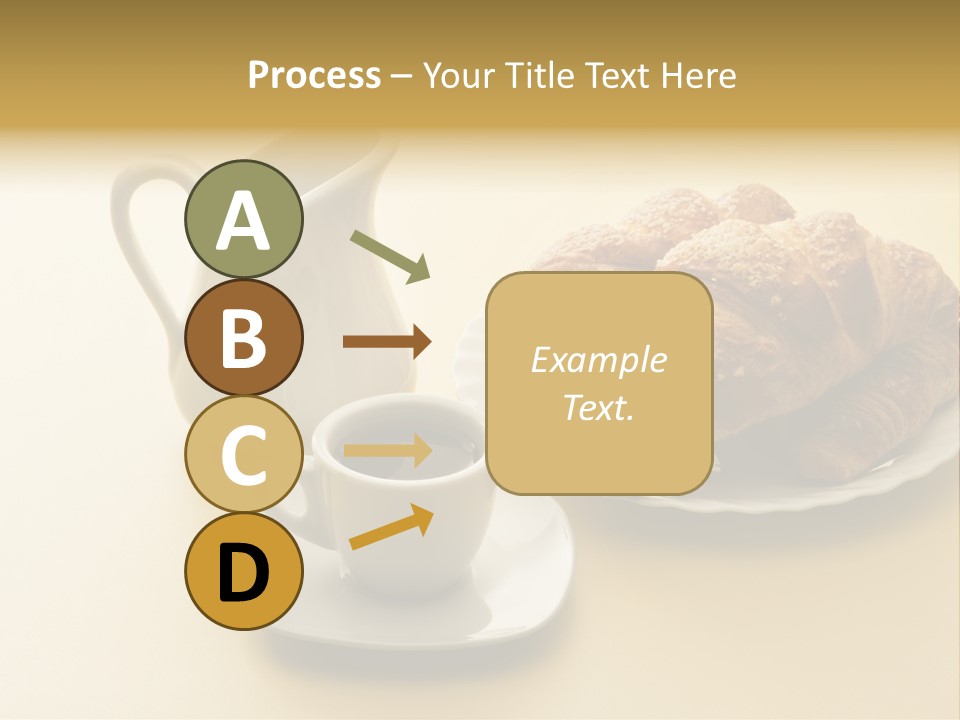 Breakfast Brioches Cup PowerPoint Template