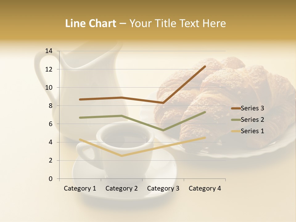 Breakfast Brioches Cup PowerPoint Template