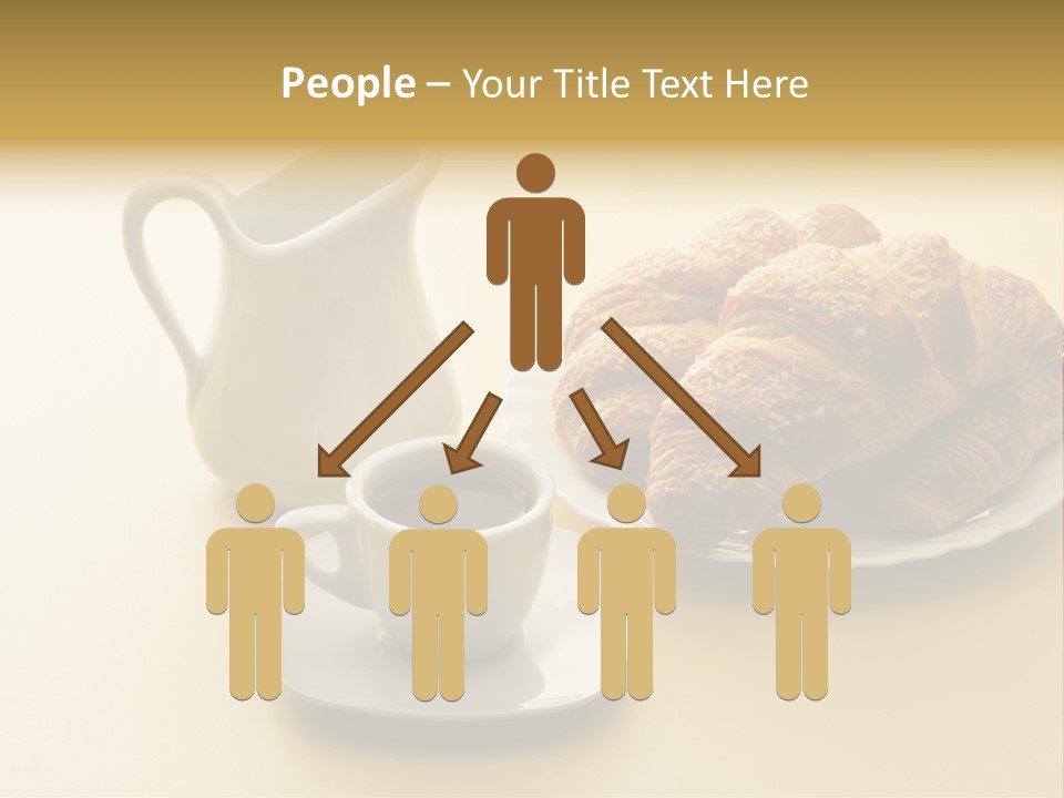 Breakfast Brioches Cup PowerPoint Template