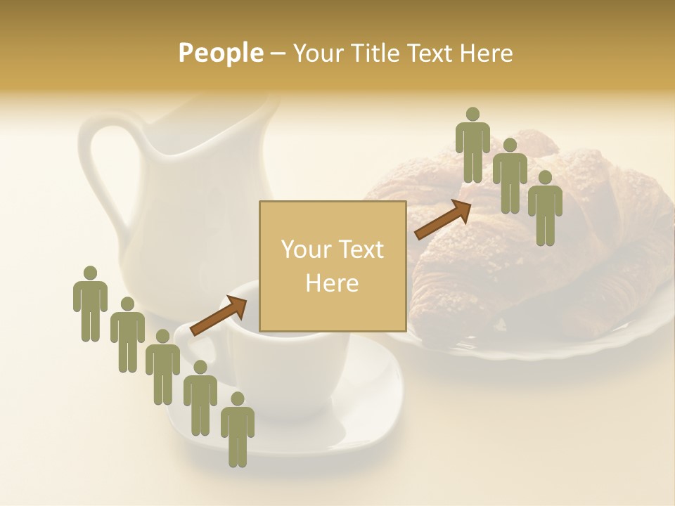 Breakfast Brioches Cup PowerPoint Template