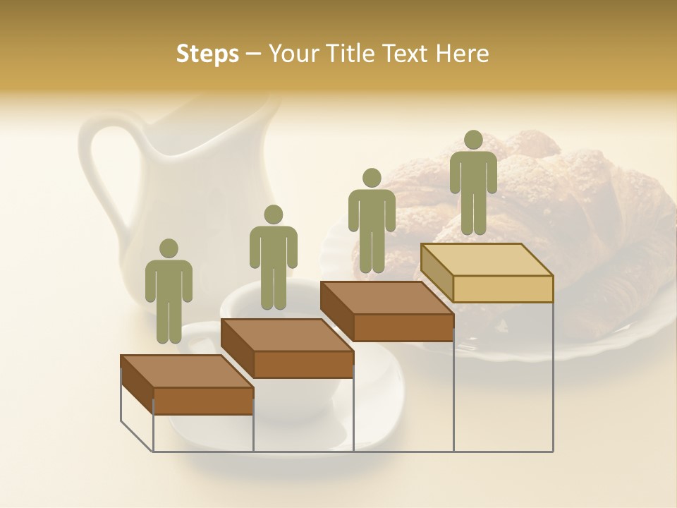 Breakfast Brioches Cup PowerPoint Template