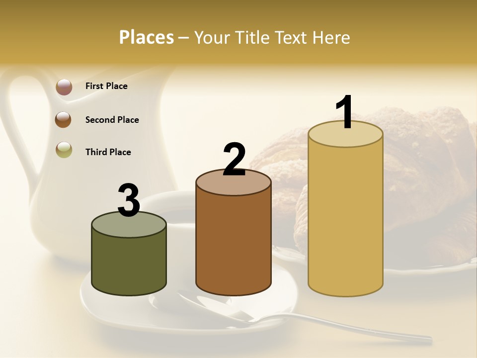 Breakfast Cup Espresso PowerPoint Template