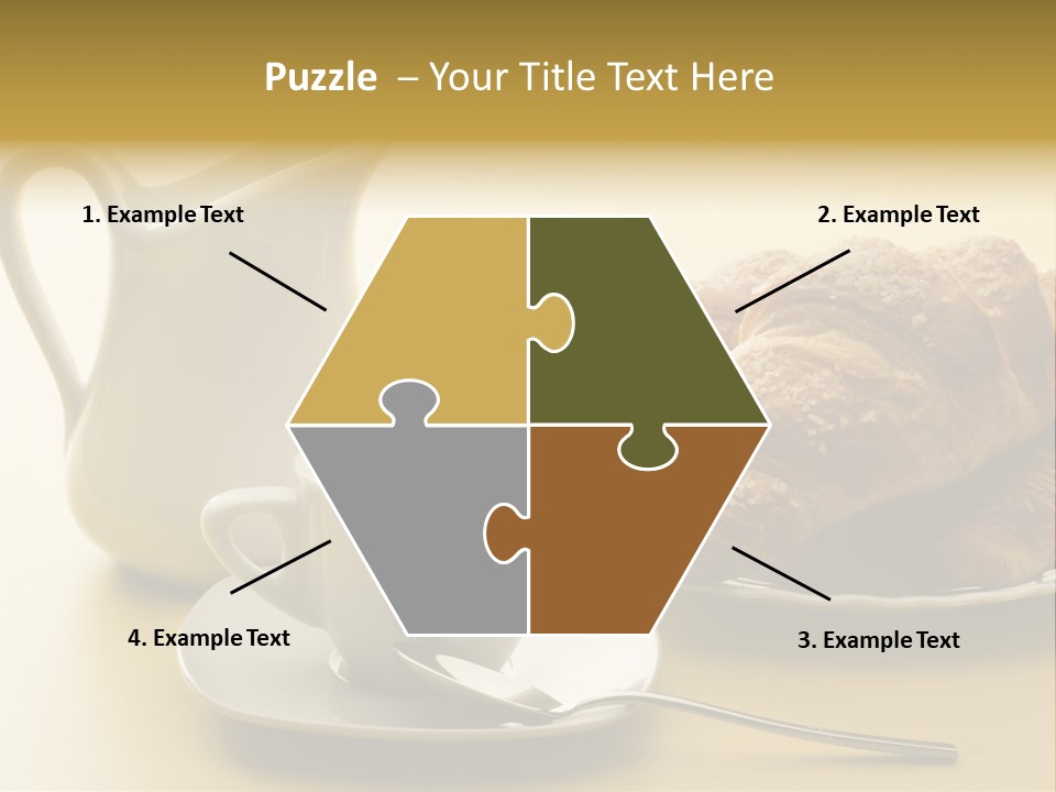 Breakfast Cup Espresso PowerPoint Template